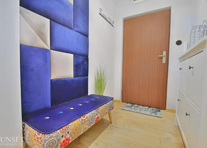 Sunset - Monte Cassino 39 - Przytulna Kawalerka Przy Deptaku Z Prywatnym Parkingiem Świnoujście